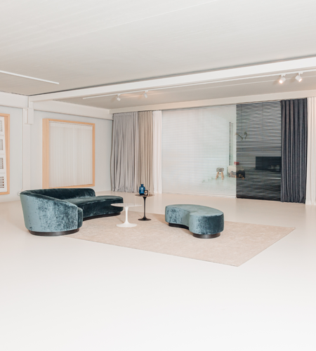 De showroom van Altex Raamdecoratie